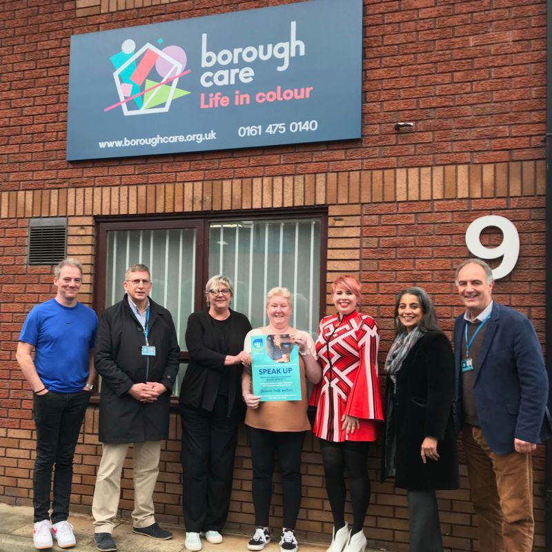 Say So visits Borough Care's Head Office in Stockport